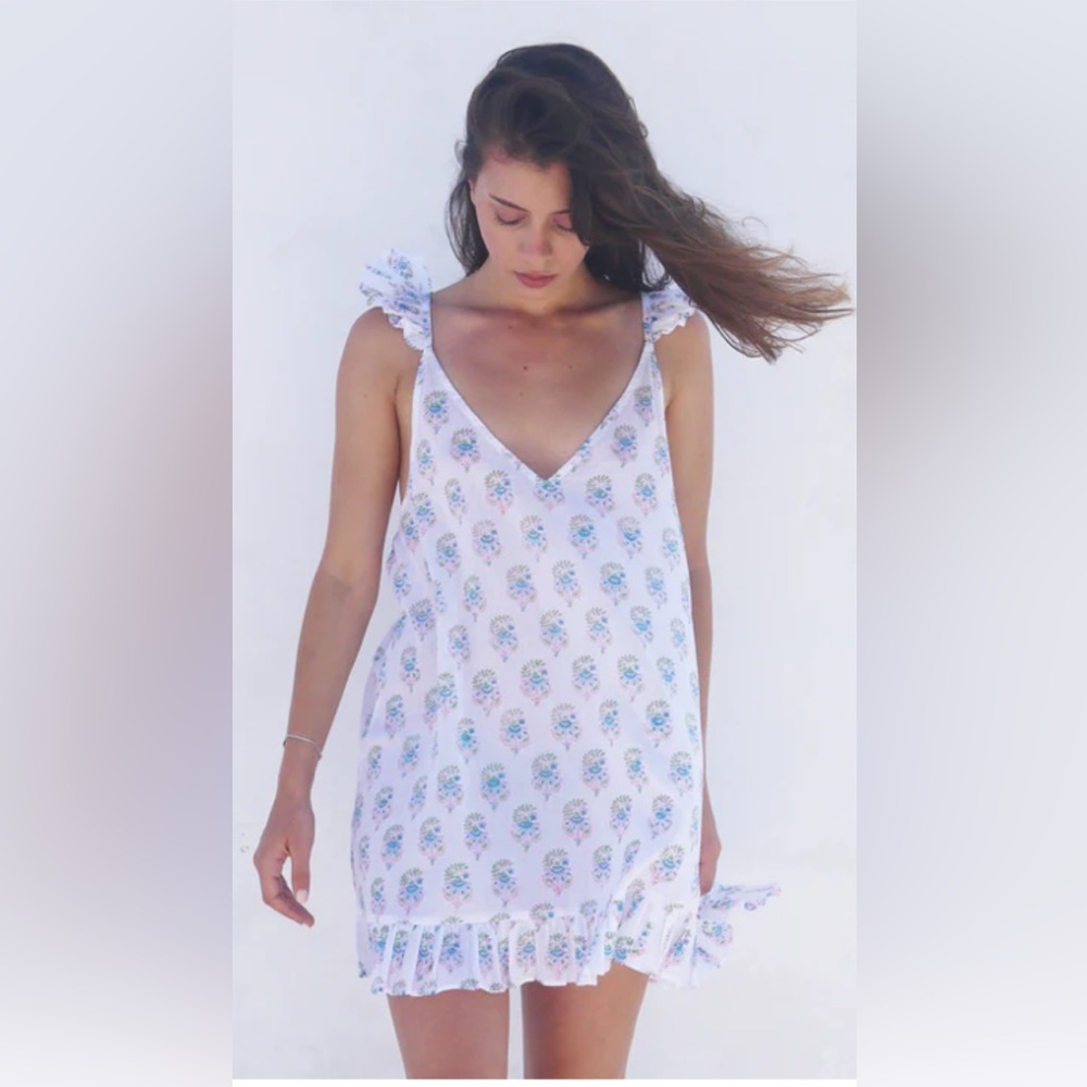 Buggy NYC Baby doll Nighty in Jaipur Floral print